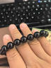 潮之夢(mèng)黑瑪瑙手串男士水晶黑色瑪瑙串珠玉髓手鏈女款素圈小珠子單圈配飾 珠徑-14mm(標準男款)-黑瑪瑙 曬單實(shí)拍圖