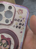 FEIIE油畫小富婆適用于蘋果16ProMax手機(jī)殼iPhone15創(chuàng)意磁吸支架蘋果14高檔素皮13全包防摔時尚輕奢女潮 帶高端掛鏈【浮雕油畫小富婆粉】360°旋轉(zhuǎn)磁吸支架 iPhone16Pro 曬單實拍圖