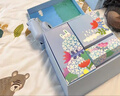 INSTAX富士instax立拍立得 一次成像相機(jī) mini12精美禮盒 海島繡球 含10張fafa花邊相紙 曬單實拍圖