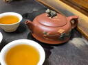 洛湘宜興紫砂茶具套裝泡茶壺原礦大紅袍荷塘月色功夫茶具整套高檔送禮 一壺5杯加公道杯套裝（180ml） 曬單實拍圖