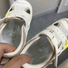 江博士夏季男童可愛萌步前鞋 寶寶學步穿脫方便魔術貼兒童包頭涼鞋 米/卡其 22 碼 腳長約13.0-13.6 曬單實拍圖