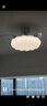雷士（NVC）奶油藝術(shù)風(fēng)扇燈1級能效全光譜護眼自然光 客廳臥室書(shū)房吊扇燈 【全光譜/1級能效】60瓦42寸朵蕾 曬單實(shí)拍圖