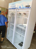 新飛（frestec）展示柜冷藏保鮮柜酒水飲料冰柜雙開門冷藏柜酒店冷藏保鮮柜超市直冷玻璃門風(fēng)冷無霜冰箱立式冷柜 大雙門黑紅上機(jī)900L【4D風(fēng)冷無霜】【數(shù)顯控溫】 曬單實(shí)拍圖