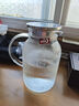 青蘋果耐熱玻璃涼水壺1.6L 可明火直燒冷水壺花茶壺泡茶圍爐煮茶壺 曬單實拍圖