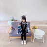 G.DUCKKIDS小黃鴨女童外套春秋款2025新款兒童兔子警官學(xué)院領(lǐng)夾克女寶寶衣服 藍色外套 110 建議4~5歲【100-110cm】cm 曬單實(shí)拍圖