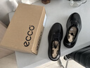 愛步（ECCO）皮鞋男 牛皮增高商務(wù)正裝德比鞋 都市奧斯陸550224 黑色40 曬單實拍圖