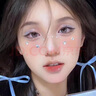 格蒙兒童節(jié)舞臺(tái)妝臉上飾品演唱會(huì)臉貼鉆石碎鉆眼妝亮鉆淚鉆臉部水鉆 曬單實(shí)拍圖
