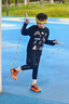 泰蘭尼斯【許昕代言】穩(wěn)跑鞋兒童抗扭運(yùn)動(dòng)鞋男童籃球鞋女童跑步鞋熔巖橙34 曬單實(shí)拍圖