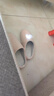 內(nèi)泊（NEIBO）【抑菌防臭】乳膠棉拖鞋女冬季大碼男士家居防滑軟底保暖羊毛粉42 曬單實拍圖