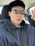 ESSONIO意大利品牌碳纖維超輕墨鏡開車駕駛偏光鏡變色太陽鏡變色釣魚眼鏡 黑框-偏光變色片【日夜兩用】 曬單實拍圖