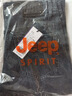 JEEP SPIRIT正品吉普男士牛仔褲新款彈力高腰寬松直筒中年商務(wù)休閑大碼褲子男 黑灰色 【官方正品】 33 【推薦140-150斤】 曬單實(shí)拍圖