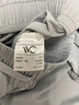 VVC成毅同款防曬褲女夏季新款冰絲垂感防曬褲寬松直筒闊腿褲 月光灰L 曬單實拍圖