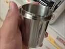 Vinland日本咖啡機接粉杯磨豆器51/58mm稱(chēng)量杯不銹鋼配件意式加厚杯子落304鋼銀色接粉杯-51mm【小】1個(gè) 曬單實(shí)拍圖