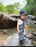 甜甜仔兒童涉水服連體趕海玩水玩沙捉魚(yú)男女童下水褲幼兒園小學(xué)生防水服 曬單實(shí)拍圖