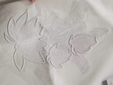 逐夢(mèng)顏（ZHUMENGYAN）國風(fēng)新款重工刺繡潮流半袖夏裝純色男士t恤2025短袖套頭衫上衣服 黑色【貴族定制純棉荷花刺繡款】 XL 曬單實(shí)拍圖