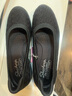 斯凱奇（SKECHERS）黑色女款休閑運動(dòng)鞋輕質(zhì)EVA透氣易彎折高回彈158727 曬單實(shí)拍圖