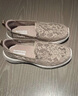斯凱奇（Skechers）女鞋夏季氣質(zhì)蕾絲單鞋新中式一腳蹬漁夫鞋113025 自然色/NAT 37 曬單實拍圖