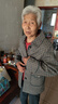 俞兆林中老年女裝毛呢大衣媽媽裝春秋冬毛呢外套老年人衣服 Y243U3005 曬單實(shí)拍圖