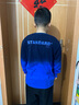 左西男童T恤長(zhǎng)袖純棉兒童秋裝2025新款男孩大童上衣春秋內(nèi)搭 藍(lán)色 160 曬單實(shí)拍圖