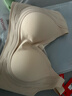 貓人無(wú)痕內衣女士無(wú)鋼圈文胸大胸顯小提拉聚攏上托防下垂薄粉底液胸罩 曬單實(shí)拍圖