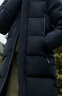 波司登（BOSIDENG）90絨長(zhǎng)款羽絨服男女情侶款阿勒泰系列連帽保暖厚外套 黑色8056 L 170/92A 體重約130-150斤 曬單實(shí)拍圖