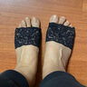 爾晏（ERYAN）襪子女襪夏季隱形前掌襪蕾絲透氣襪子露趾隱形輕薄女士半掌襪 輕薄款：黑色D款 5雙 均碼 曬單實(shí)拍圖