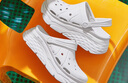 斯凱奇（Skechers）洞洞鞋女士夏季涼拖鞋泡泡鞋透氣厚底增高外穿沙灘鞋踩屎感 曬單實(shí)拍圖