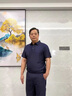 皮爾卡丹中老年爸爸夏季套裝防曬POLO衫免燙冰絲短袖T恤兩件套父親禮物 藏青色 （涼感抗皺升級版） XL （建議135-155斤） 曬單實拍圖