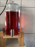 卓良泡酒玻璃瓶泡酒容器玻璃瓶裝酒容器高檔密封玻璃藥酒罐酒壇帶龍頭 曬單實(shí)拍圖