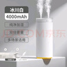 幾素桌面加濕器迷你臥室宿舍床頭家用空氣加濕器車載加濕器無(wú)線usb充電便攜健康純凈加濕送女友禮物 白-4000毫安+12根濾芯【健康加濕+雙倍霧量】 曬單實(shí)拍圖