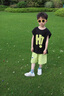 G.DUCKKIDS小黃鴨男童夏裝套裝2024新款兒童衣服韓版時(shí)尚一歲寶寶運(yùn)動(dòng)兩件套 黑色 90 尺碼1~2歲【 80-90cm】 曬單實(shí)拍圖