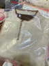 OEMG半拉鏈polo領(lǐng)短袖t恤男夏季五分袖cleanfit高級感上衣服半袖體恤 灰色 2XL [建議130-150斤] 曬單實拍圖