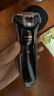 飛利浦（PHILIPS）電動剃須刀經(jīng)典3系高配版 干濕雙剃刮胡刀 配彈出式鬢角修剪器 生日禮物 曬單實拍圖