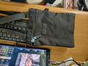 君行手機袋掛脖掛脖手機袋夏天輕便散步小包包豎款大屏手機包女斜挎 黑色 曬單實拍圖