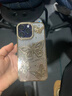 索利奧適用iPhone16Promax手機(jī)殼新款閃鉆蝴蝶蘋果15Pro全包圍防摔散熱硅膠保護(hù)套輕奢高檔女生款軟外殼 【沙漠金】閃鉆立體蝴蝶-輕薄防摔+鋼化膜 iPhone16Promax 曬單實拍圖