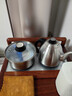 金灶（KAMJOVE）全自動(dòng)上水電茶爐燒水壺保溫電水壺泡茶專(zhuān)用恒溫電熱水壺茶臺燒水壺一體 0.9L FM-9（銀色限定版） 曬單實(shí)拍圖