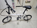 大行（DAHON）KT610折疊自行車16英寸單速男女學(xué)生上班上學(xué)城市通勤單車 白色 曬單實(shí)拍圖