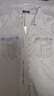 百圖betu女裝春季新款襯衫復古長(cháng)袖撞色扣軟牛仔襯衫女2401T34 淺蘭 M 曬單實(shí)拍圖