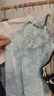 ASK JUNIOR男童外套2024夏裝薄款連帽兒童皮膚衣連帽外套空調(diào)服 藍(lán)色 150 曬單實拍圖