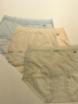 貓人（MiiOW）【25新款冰花褲】女士?jī)?nèi)褲女蕾絲內(nèi)褲10A聚乳酸抗菌三角內(nèi)褲3條裝 曬單實(shí)拍圖