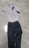 羅蒙男童演出服套裝男孩生日花童幼兒園禮服畢業(yè)服 藏青色 120 曬單實拍圖