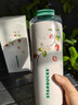 星巴克（Starbucks）雙飲口不銹鋼杯800ml大容量水杯子保溫保冷杯生日禮物 曬單實(shí)拍圖