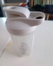 搖搖杯健身運動(dòng)水杯男奶昔防漏攪拌杯子刻度杯奶茶搖杯蛋白粉水壺 灰色活動(dòng)專(zhuān)享+帶刻度+不銹鋼球500ml 曬單實(shí)拍圖