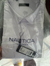 NAUTICA TAILORED【莫代爾混紡】襯衫男夏季商務(wù)通勤純色長(zhǎng)袖正裝襯衣白色42 曬單實(shí)拍圖