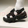 耐克（NIKE）官方女子厚底涼鞋夏季新款緩震易穿脫舒適氣墊鞋 CI8798 003黑/黑/煤黑 36.5 曬單實(shí)拍圖