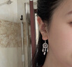 周六福（ZLF） S925銀飾項鏈女羽毛捕夢網(wǎng)小眾鏈墜送女友生日禮物 鏈墜鏈長40+5cm 曬單實拍圖