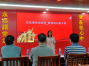 三彩2025春季新款通勤氣質(zhì)襯衫式連衣裙翻領(lǐng)泡泡袖直筒裙S 淺粉 M 160/84A 曬單實(shí)拍圖