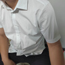 HLA海瀾之家短袖襯衫男夏季25輕商務衫及大碼正裝襯衣男 曬單實拍圖