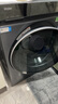 海爾（Haier）滾筒洗衣機(jī)全自動(dòng)10公斤懶人家用家電國(guó)家補(bǔ)貼20% 云溪3.0直驅(qū)潔凈 XQG100-BLDE583HU1 曬單實(shí)拍圖