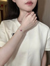 MITHAOL KUSC藤蔓私語(yǔ)手鏈女 輕奢小眾高級(jí)感精致滿鉆盒子手飾合成寶石 藤蔓私語(yǔ)手鏈 情人節(jié)紀(jì)念日生日禮物禮盒裝 曬單實(shí)拍圖